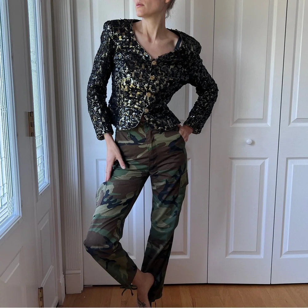 1980’s Opening Night! Sequin Blazer - Picture 6 of 10